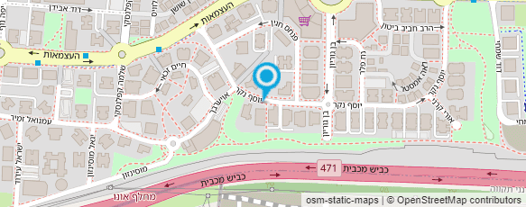 מפת הגעה אל ג'י סאונד Gsound