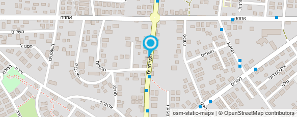 מפת הגעה אל הסביח של אורן