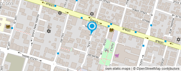 מפת הגעה אל אולגה שליפיש - עיסוי וטיפולי גוף