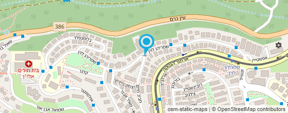 מפת הגעה אל אסתי אבלס-עיצוב רישוי עסקים