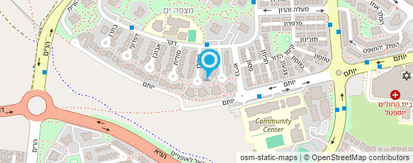 מפת הגעה אל פזית זוהר -  מספרה טבעית