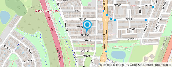 מפת הגעה אל המרכז למיזוג נתנוב