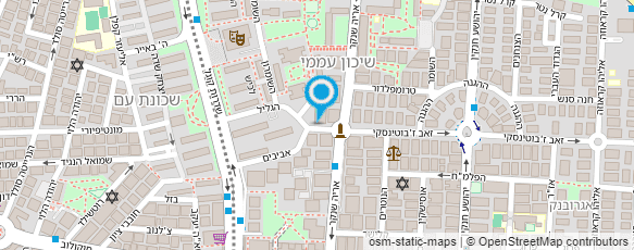 מפת הגעה אל ברק גרניט - פסיכולוג