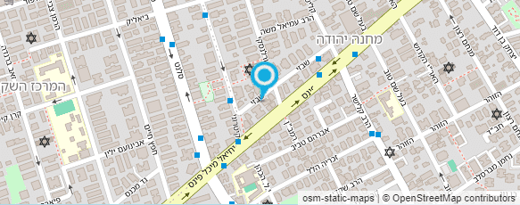 מפת הגעה אל עו"ד דורון רביב