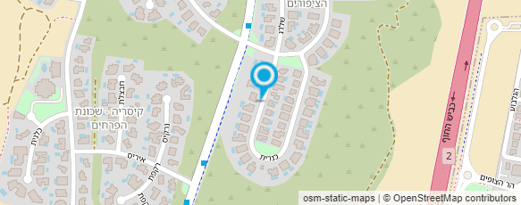 מפת הגעה אל עו"ד תורן-תאלר שרית
