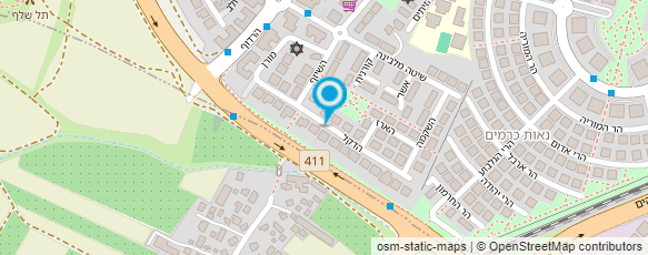 מפת הגעה אל שירן חזיזה