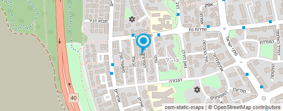 מפת הגעה אל אלכס שירותי אינסטלציה