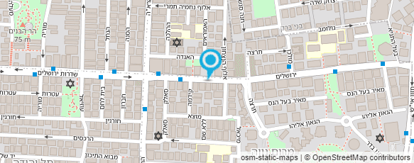 מפת הגעה אל יניב-אינטרקום