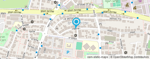 מפת הגעה אל סטודיו שני שגב