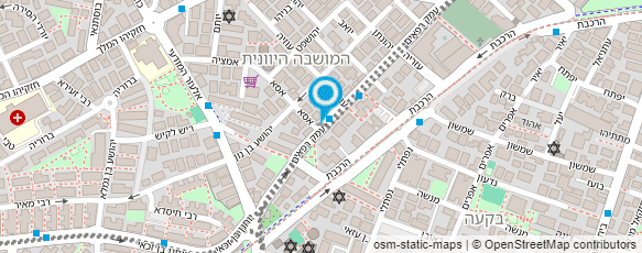 מפת הגעה אל אורי כהן  - צלם