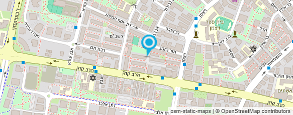 מפת הגעה אל מיכל רוסק