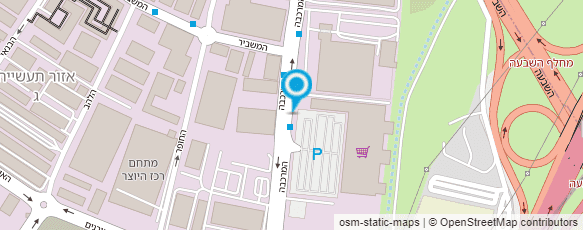 מפת הגעה אל מרפאה וטרינרית - ד"ר אוחנה ירון