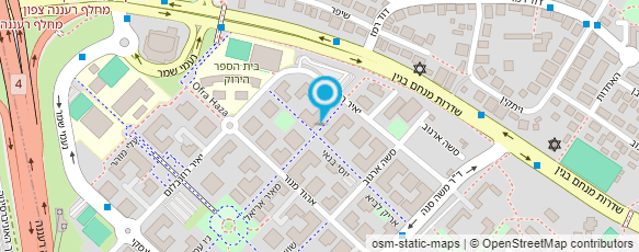 מפת הגעה אל עו"ד בן סרוק אליעד