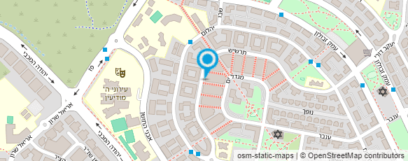 מפת הגעה אל רותם אשש -  די ג'י