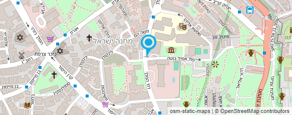 מפת הגעה אל בנק לאומי לישראל בע"מ