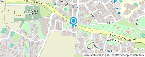 מפת הגעה אל VLAESTHETICS -ד"ר לריסה קאנבסקי