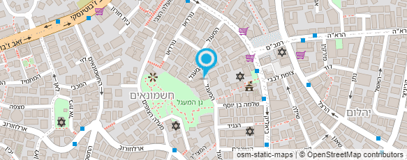 מפת הגעה אל עו"ד אלוש ארז