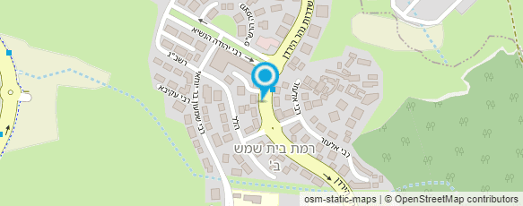 מפת הגעה אל גיטל גמ"ח משאבות חלב