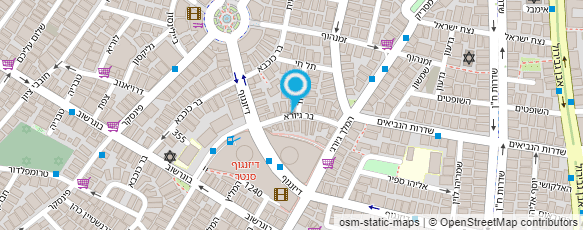 מפת הגעה אל אדם שטורם