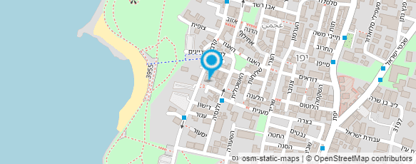 מפת הגעה אל מסעדת עומר מול הים