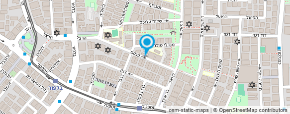 מפת הגעה אל אוקסנה מצנקו פדיקור רפואי