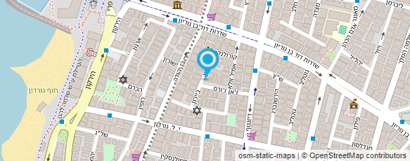 מפת הגעה אל מישל כהן