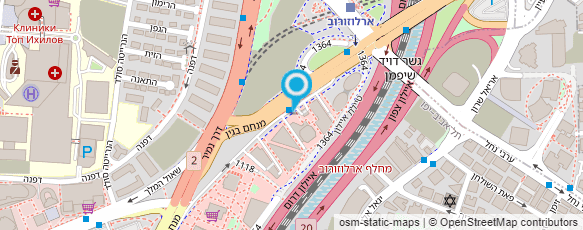 מפת הגעה אל עו"ד דהן הראל