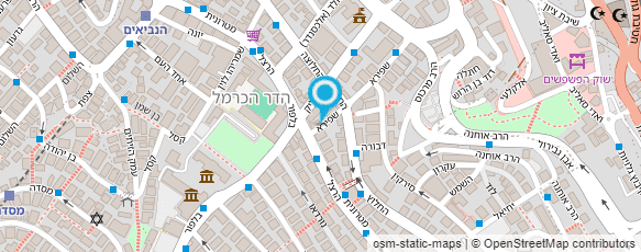 מפת הגעה אל מהדרין בקודש