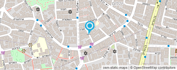 מפת הגעה אל דרור שירותי טקסט