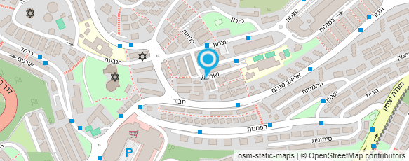 מפת הגעה אל עו"ד מרג'י ג'ריס