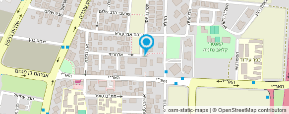 מפת הגעה אל חנן המנעולן