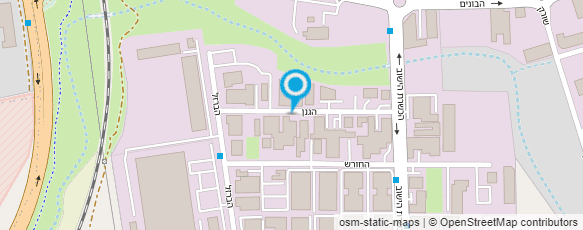 מפת הגעה אל מוסך קו העמק