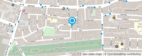 מפת הגעה אל גן של אהבה