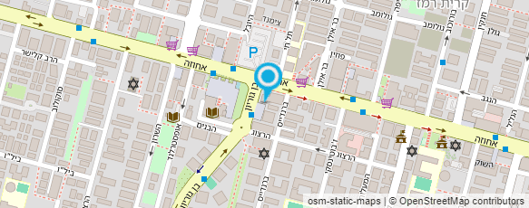 מפת הגעה אל ROZETA רוזטה