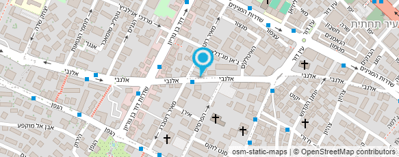 מפת הגעה אל מאפיית אלח'באז