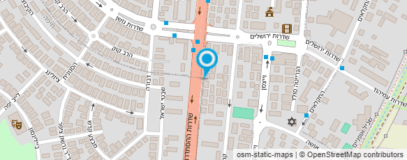 מפת הגעה אל עו"ד חניפס אמיר