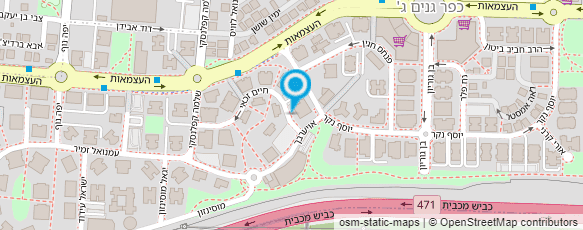 מפת הגעה אל קרן יחזקאלי