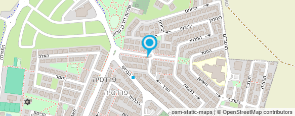 מפת הגעה אל עו"ד ראובני ענבר