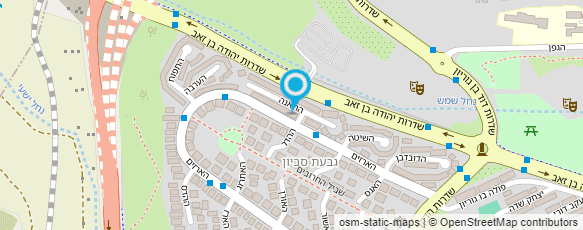 מפת הגעה אל אירנה ברקן