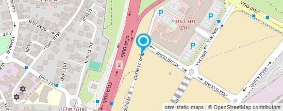 מפת הגעה אל ללין