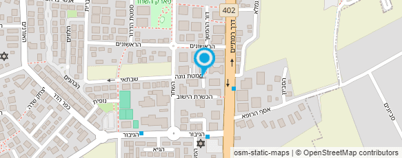 מפת הגעה אל יעל יוסף הלחמת ריסים