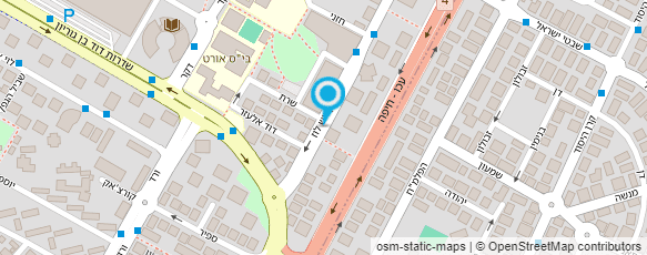 מפת הגעה אל סרגי המנעולן