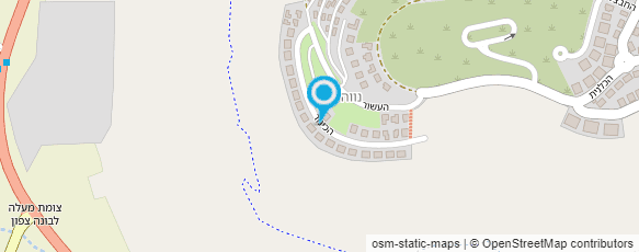 מפת הגעה אל הדר בן עמי - מאפרת מקצועית