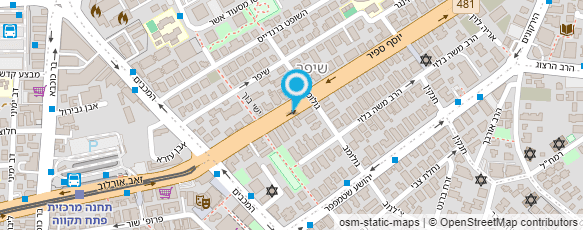 מפת הגעה אל רוזנברג הובלה ולוגיסטיקה בע"מ