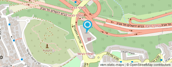 מפת הגעה אל אושי אושי מבשרת ציון