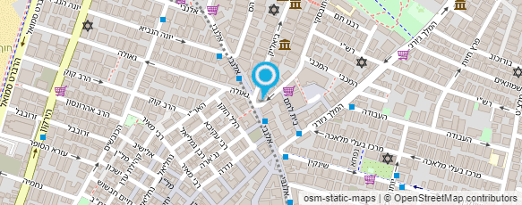 מפת הגעה אל נעמה בר מעסה מקצועית מפת הגעה אל נעמה בר מעסה מקצועית