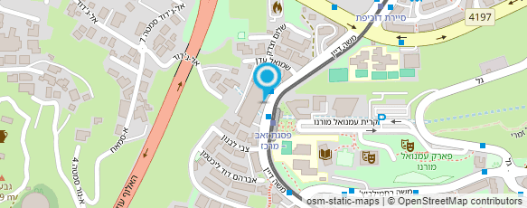 מפת הגעה אל וופל בר