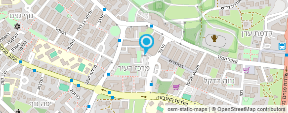 מפת הגעה אל טבע נאות