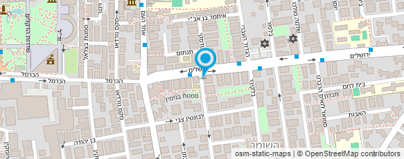 מפת הגעה אל חן ניילס Chenails & cosmetics