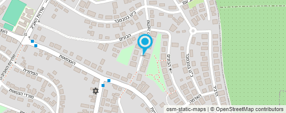 מפת הגעה אל קרן אנגל-עברית